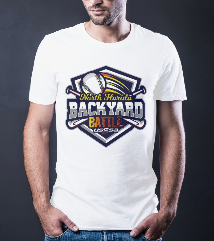 North Florida Backyard Battle Baseball USSSA T-Shirt
