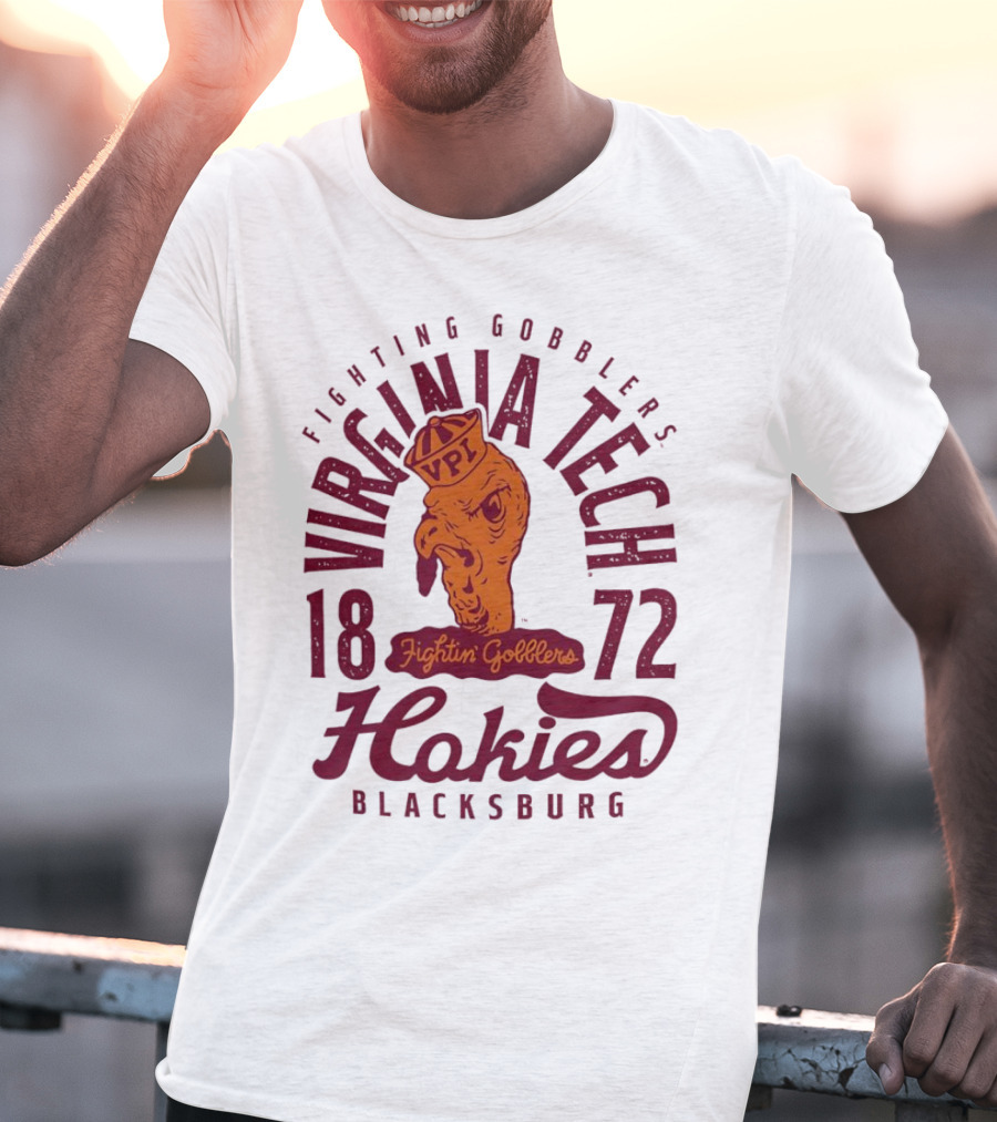 Virginia Tech Hokies Fightin' Gobblers 1872 Blacksburg VPI T-Shirt
