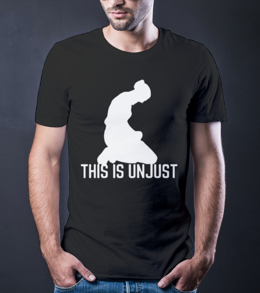 Angela Carini This Is Unjust Kneeling T-Shirt
