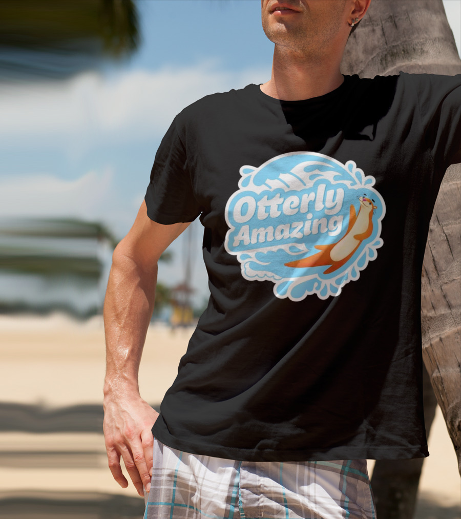 Otterly Amazing Otter Waves T-Shirt