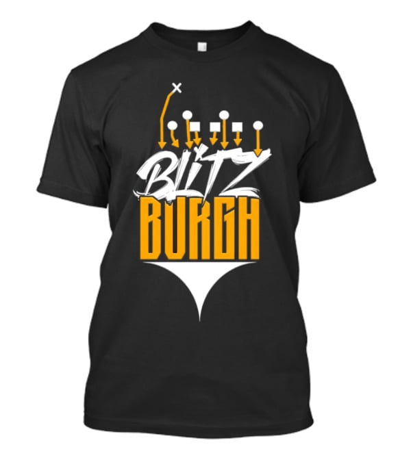 Pittsburgh Steelers Blitzburgh Football Play T-Shirt