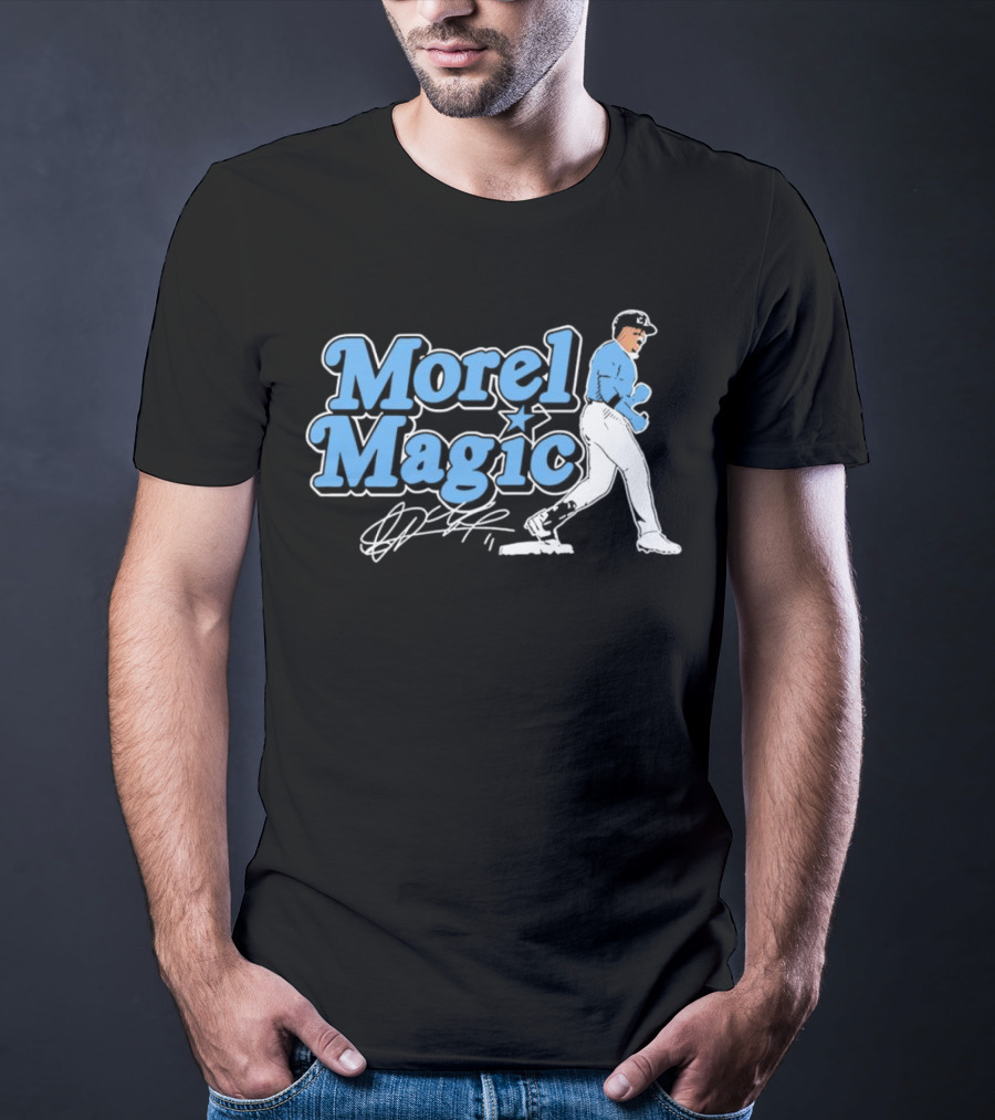 Morel Magic Christopher Morel Tampa Bay Rays Signature T-Shirt