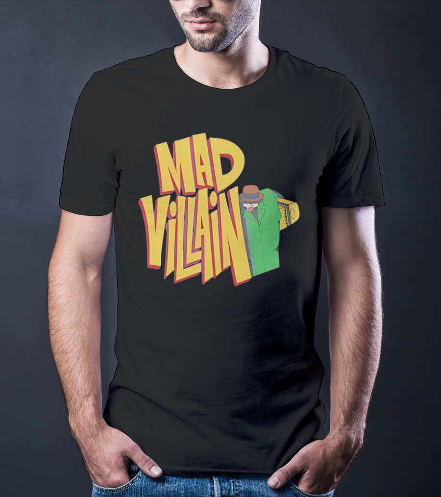 Mad Villain Lurk Mystery Figure In Green Trench Coat And Hat T-Shirt