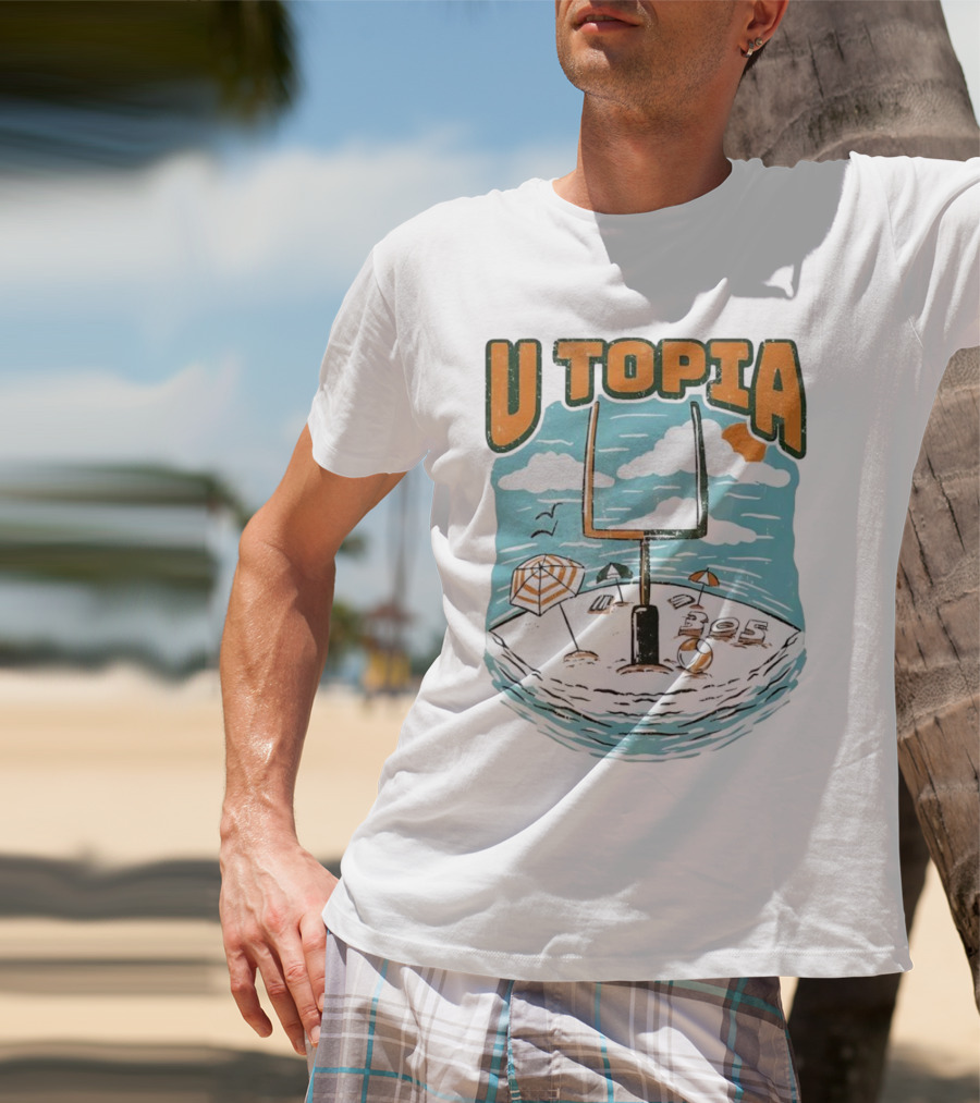 Miami Hurricanes U Topia 305 Beach Paradise T-Shirt