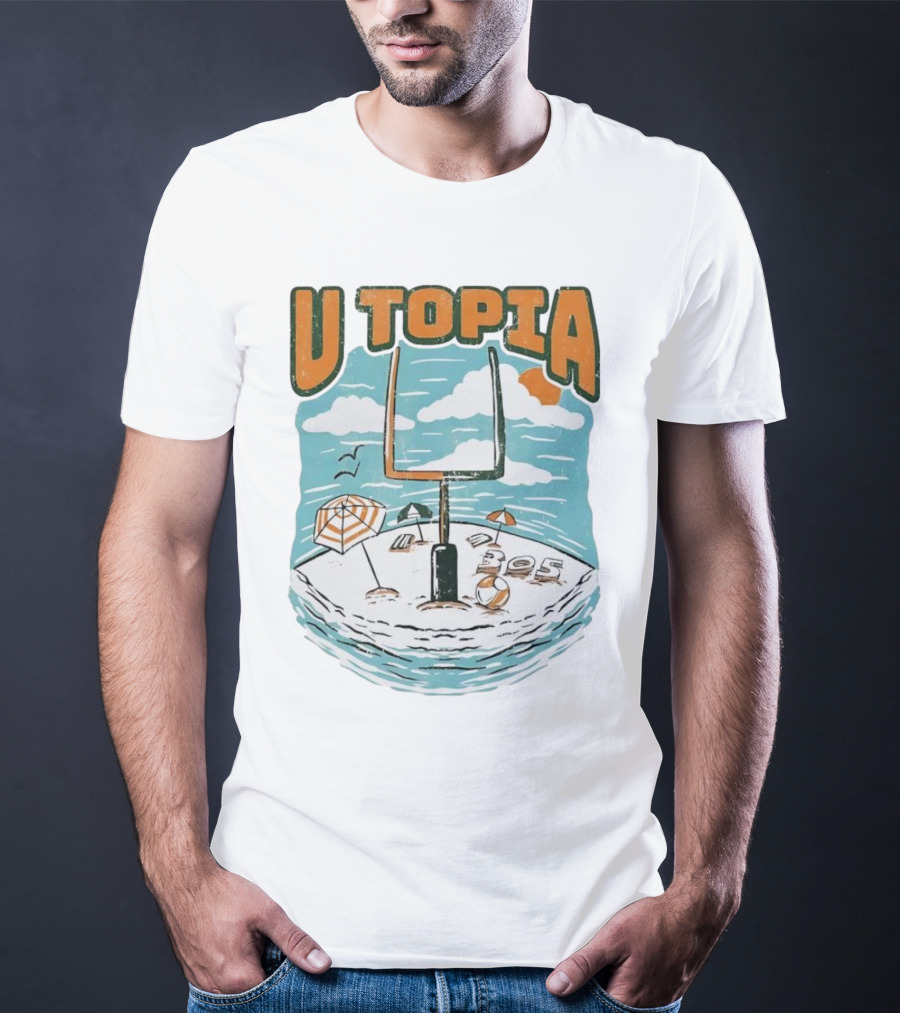 Miami Hurricanes U Topia 305 Beach Paradise T-Shirt