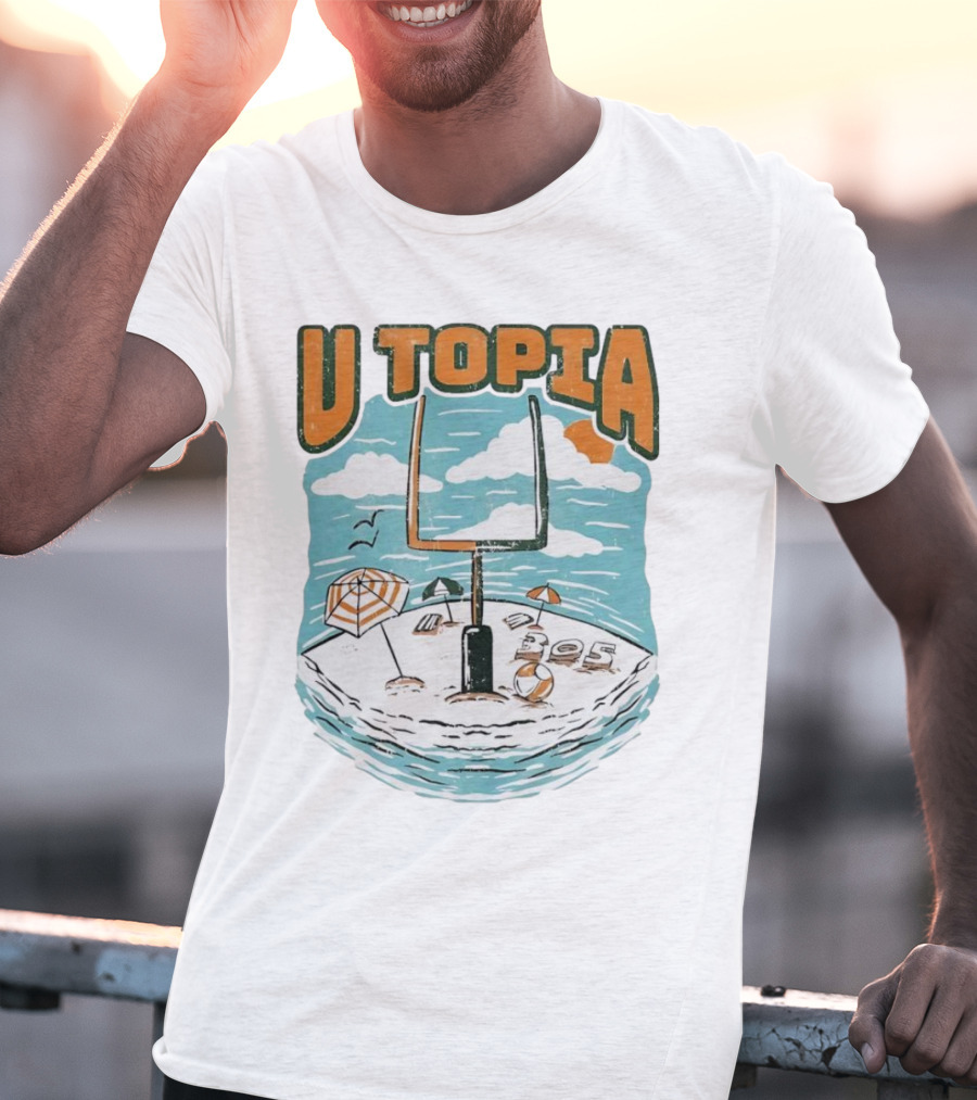 Miami Hurricanes U Topia 305 Beach Paradise T-Shirt