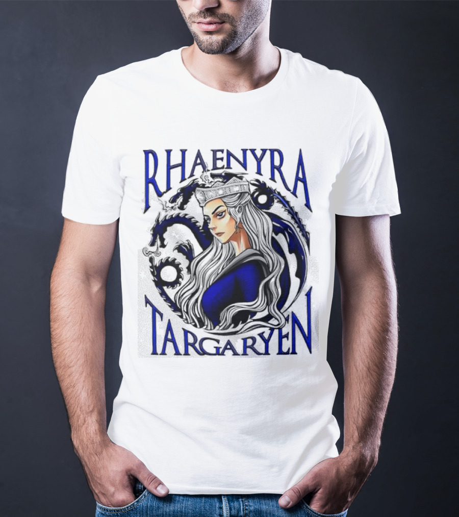 Rhaenyra Targaryen Dragon Emblem Royalty T-Shirt