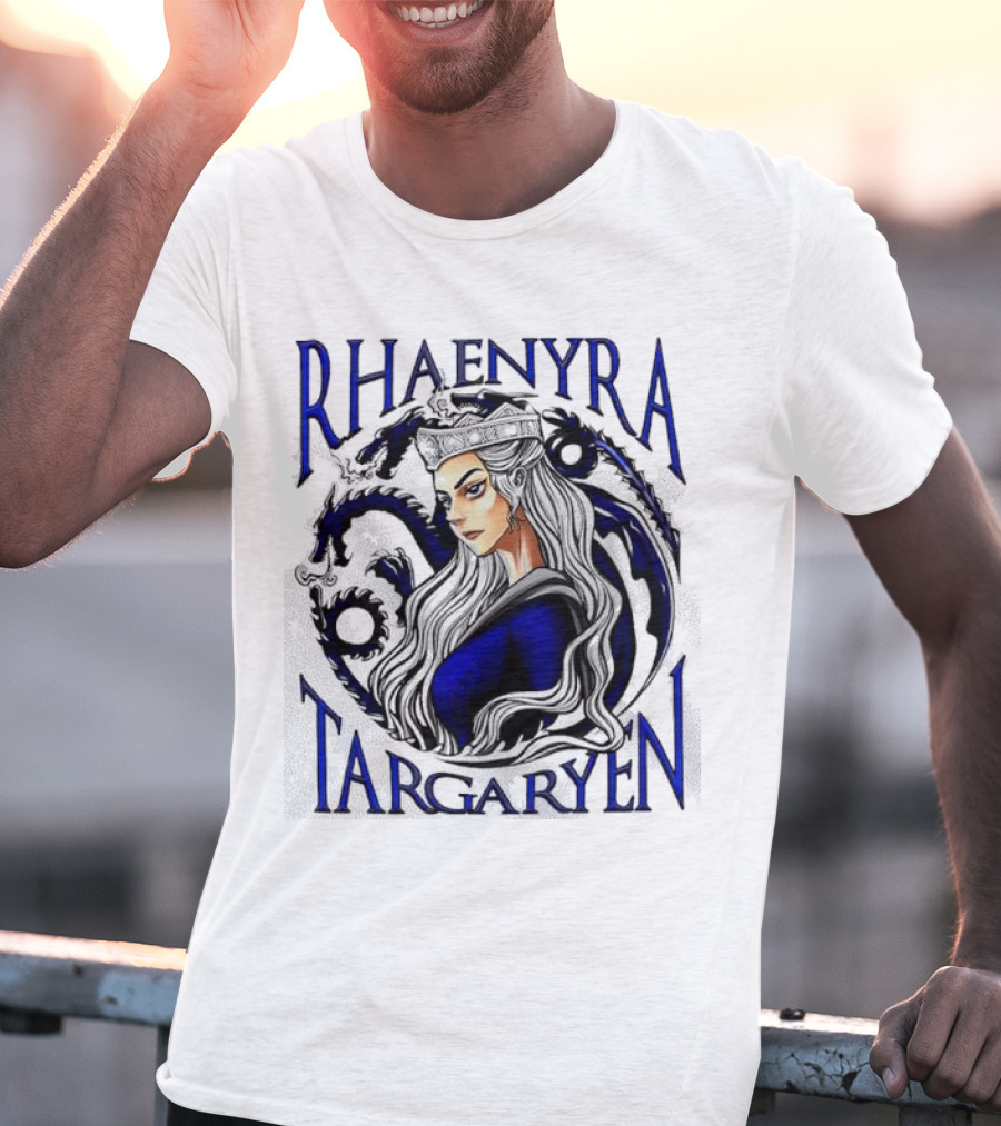 Rhaenyra Targaryen Dragon Emblem Royalty T-Shirt