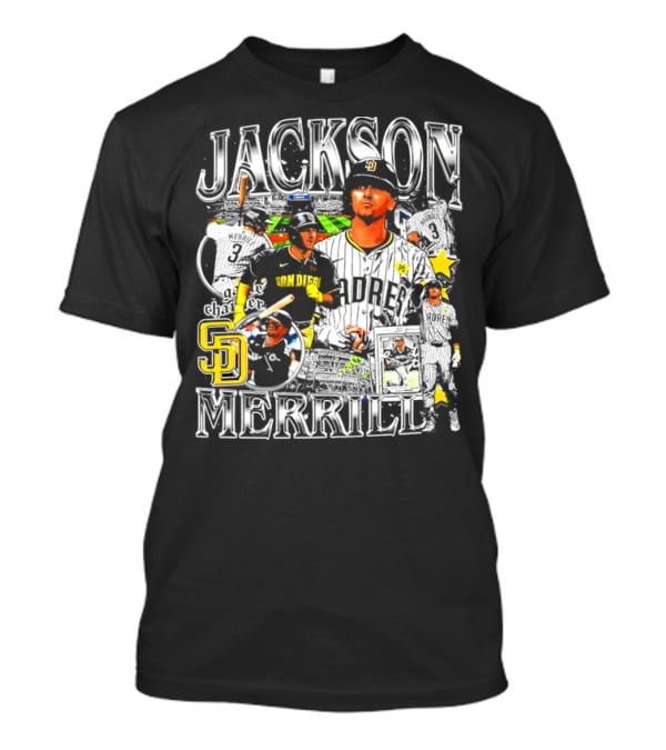 Jackson Merrill Padres SD Baseball T-Shirt