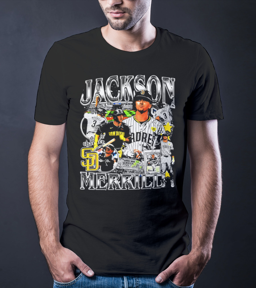 Jackson Merrill Padres SD Baseball T-Shirt