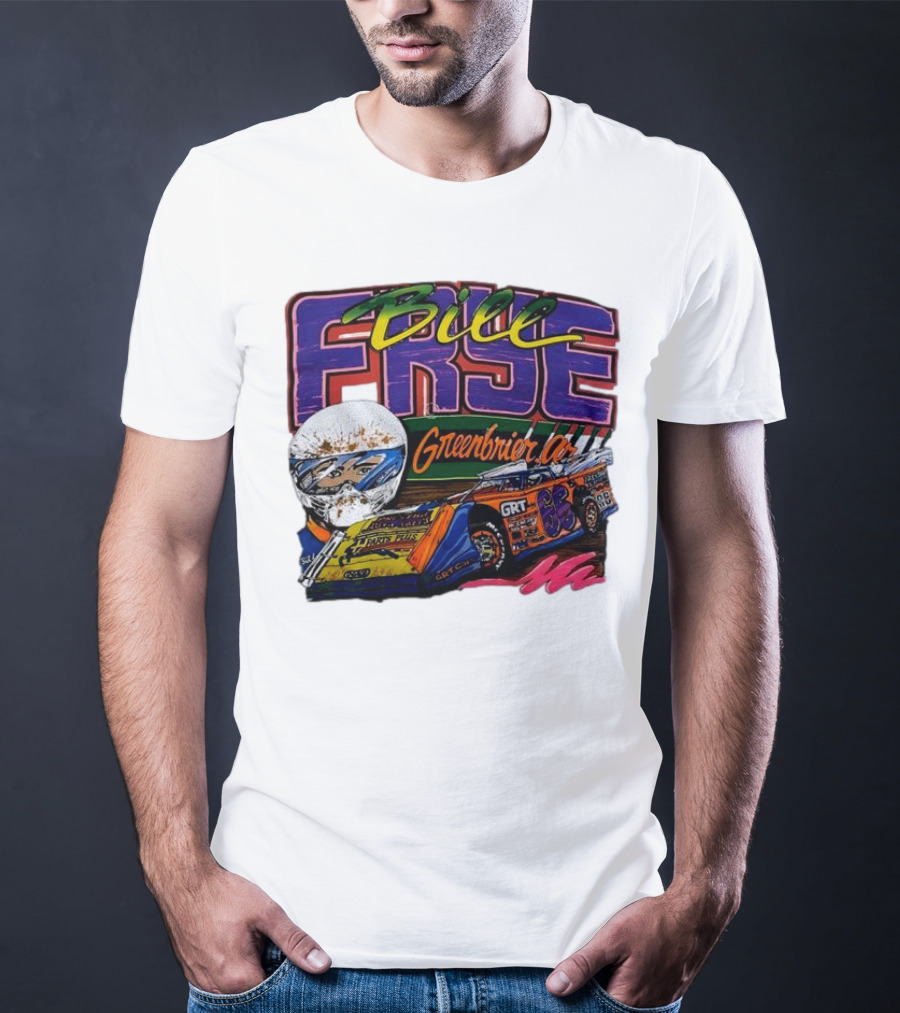 Bill Frye Greenbrier No.66 Dirt Late Model Car GRT Racing T-Shirt