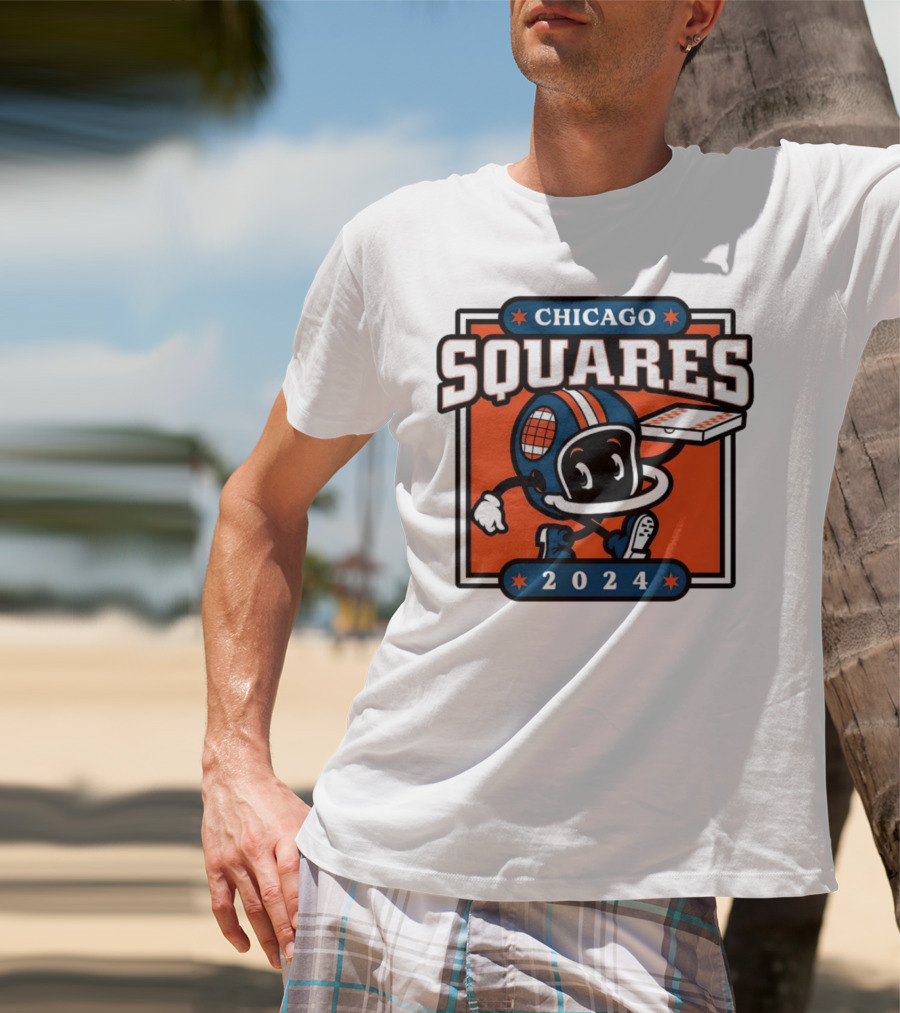 CHICAGO BEARS SQUARES T-Shirt