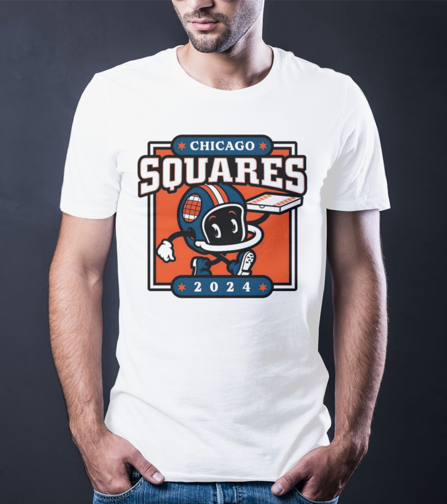CHICAGO BEARS SQUARES T-Shirt