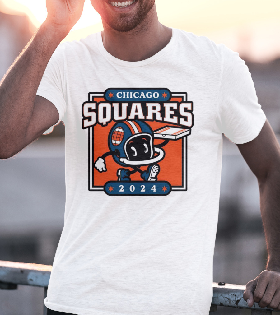 CHICAGO BEARS SQUARES T-Shirt