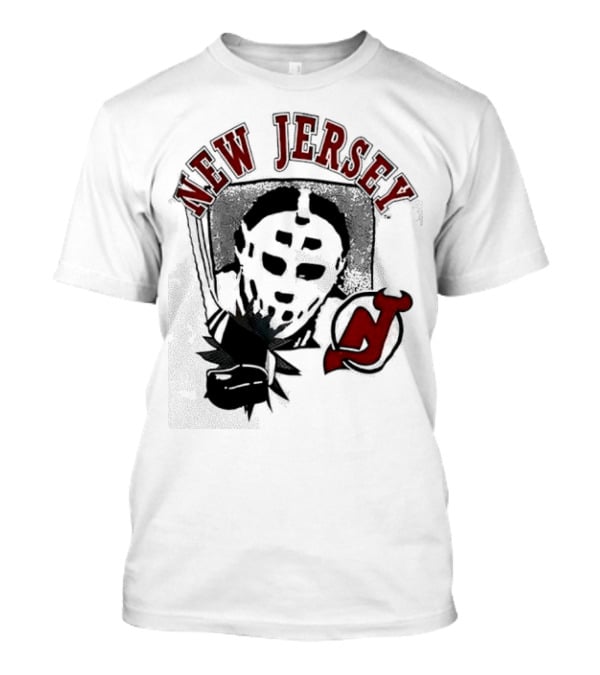 New Jersey Devils Retro Goalie Mask T-Shirt