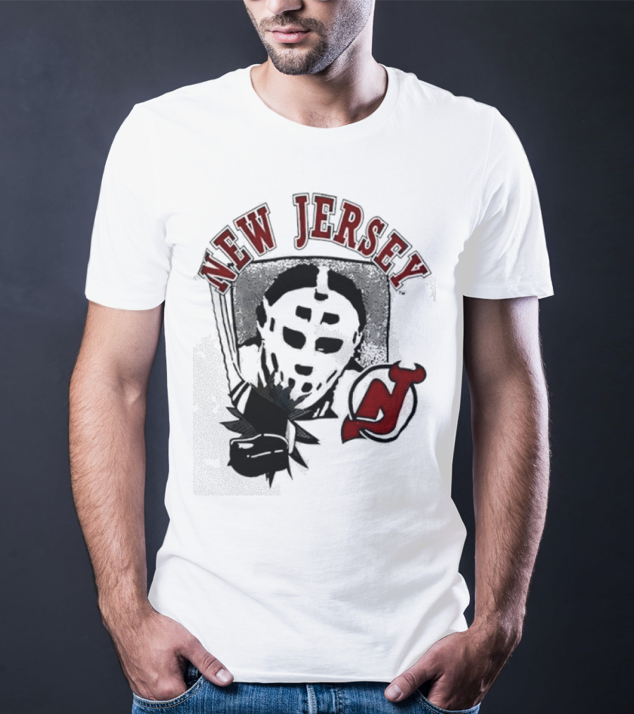 New Jersey Devils Retro Goalie Mask T-Shirt