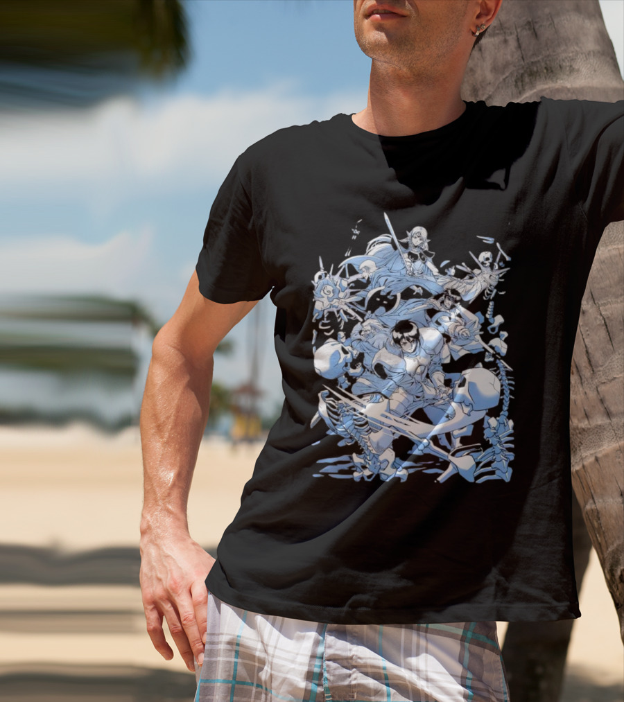 Record Of Lodoss War Party Formed Heroic Fantasy Battle T-Shirt