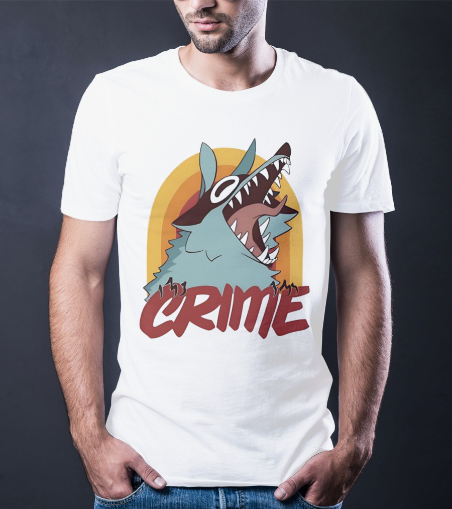 Kay Powell Wolf Crime T-Shirt