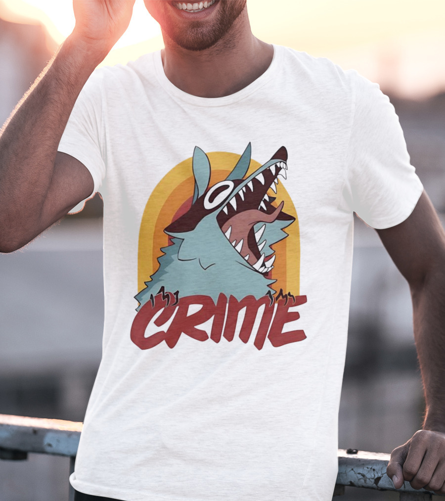 Kay Powell Wolf Crime T-Shirt