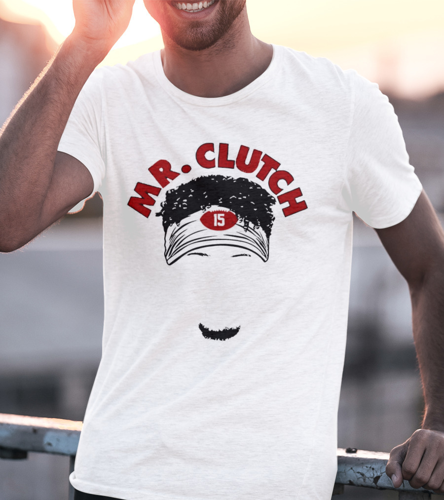 M.R. Clutch 15 Kansas City Chiefs Patrick Mahomes T-Shirt