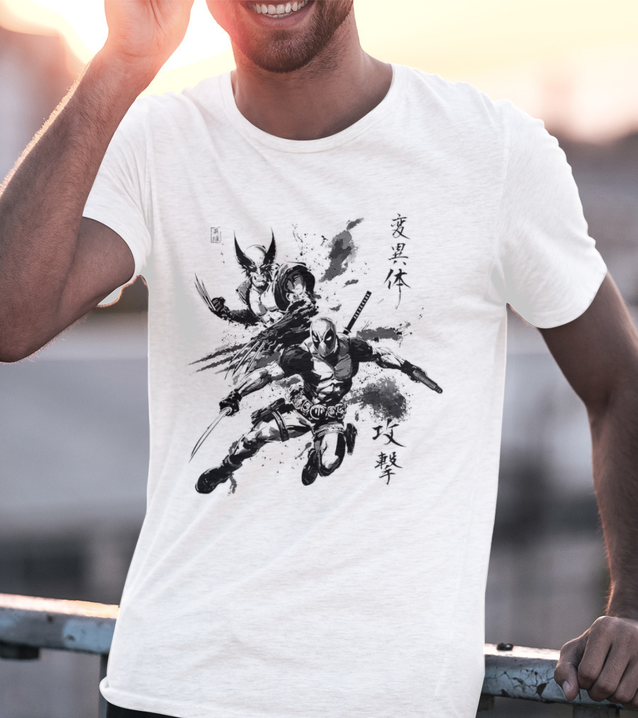 Deadpool Wolverine T-Shirt