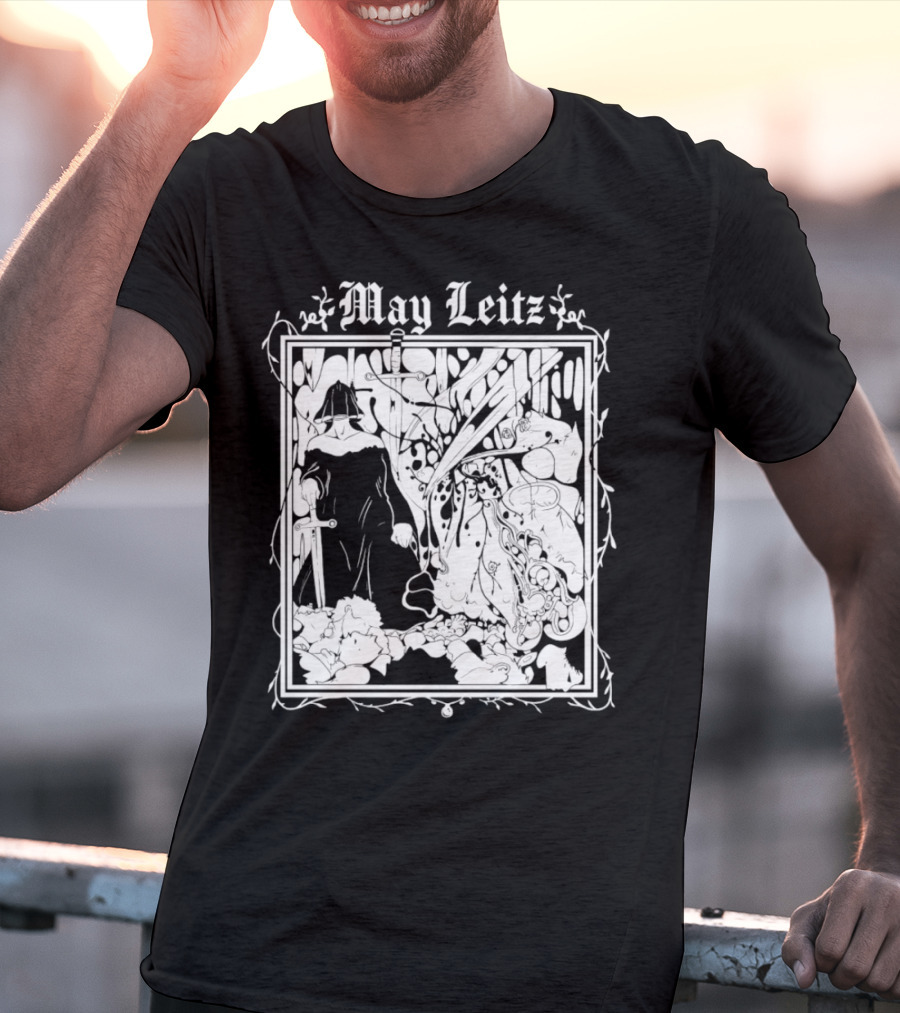 May Leitz Medieval Fantasy Sword T-Shirt