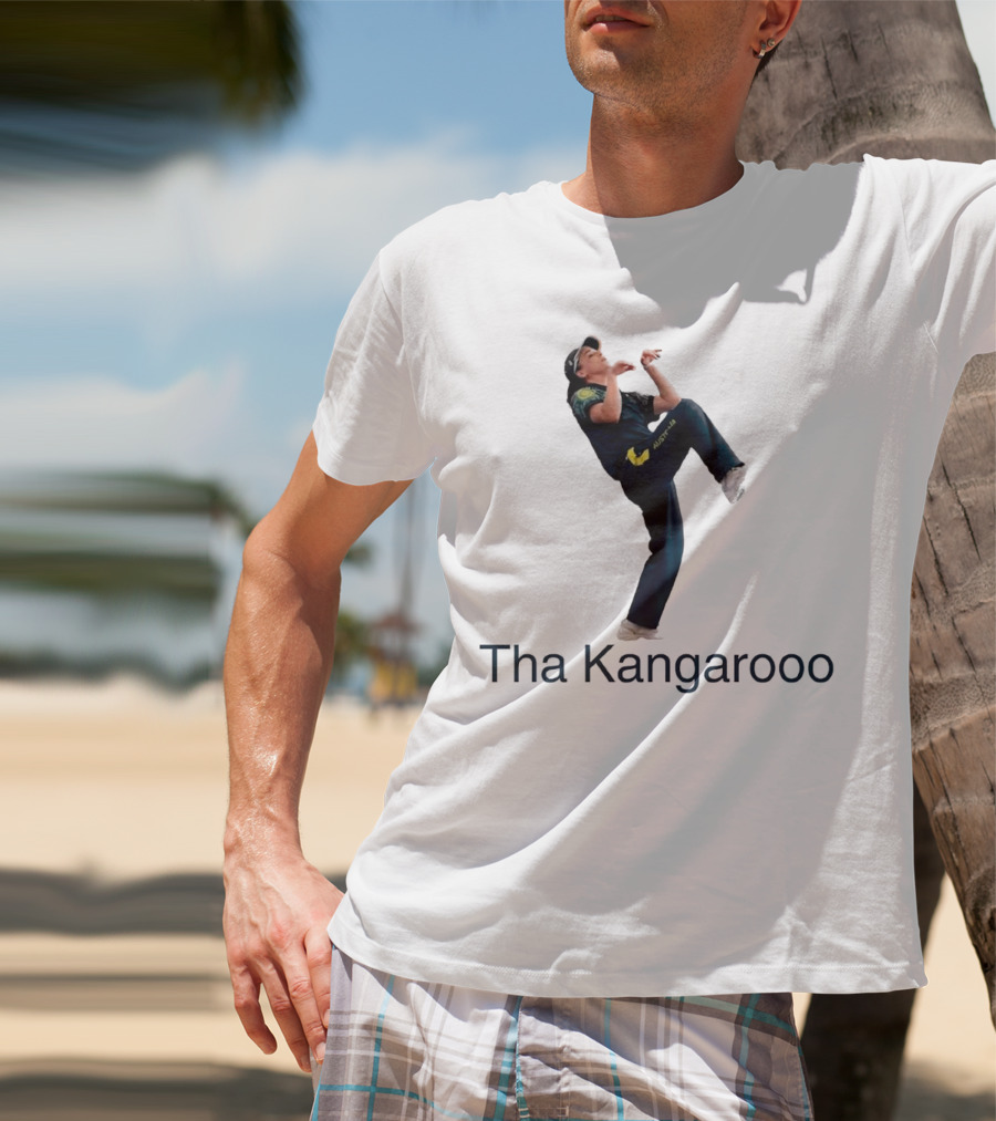 Tha Kangarooo Australian Breakdance Raygun T-Shirt