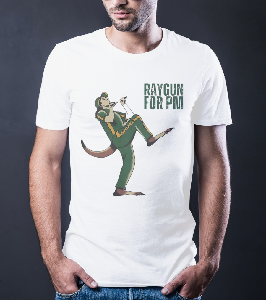 RAYGUN FOR PM Cricketer Playing Instrument T-Shirt