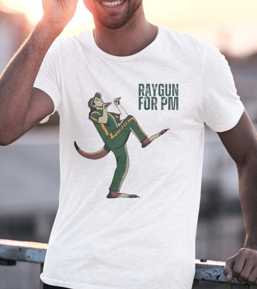 RAYGUN FOR PM Cricketer Playing Instrument T-Shirt