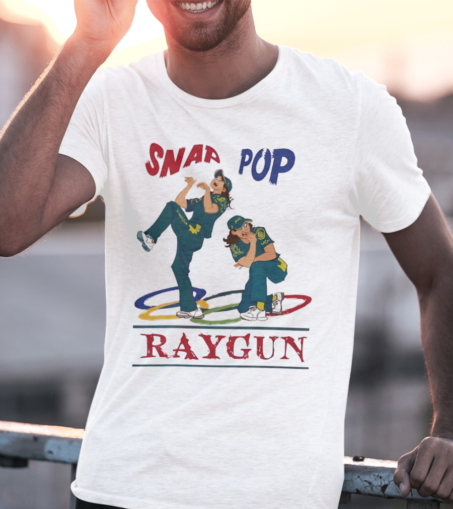 RAYGUN Snap Pop Breakdancer Olympic Paris T-Shirt
