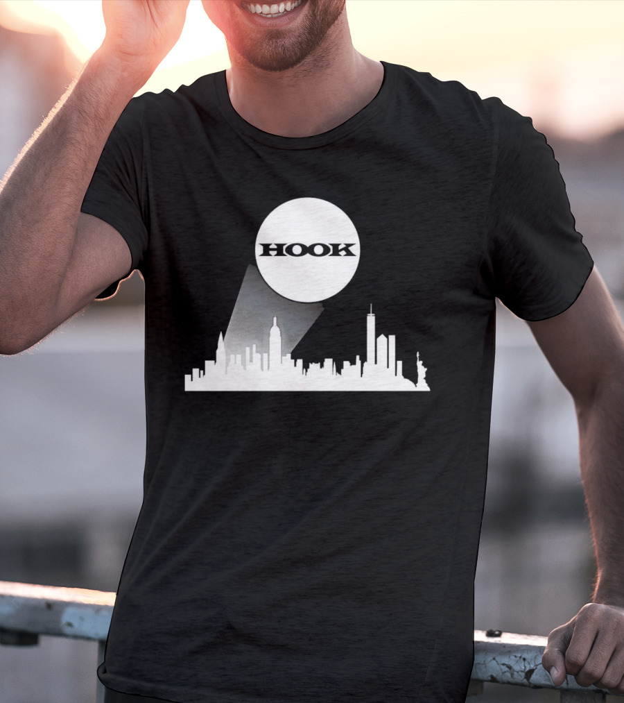 AEW Hook Signal Skyline New York City T-Shirt