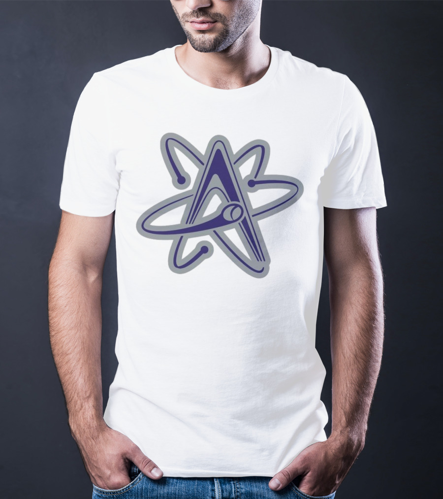 Albuquerque Isotopes Atom Symbol With Letter A Emblem T-Shirt