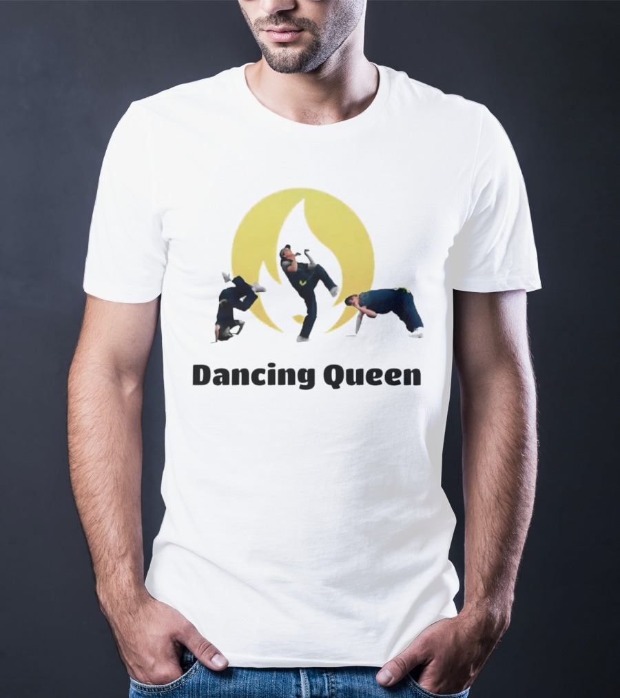 Australia Raygun Dancing Queen Breakdancing Moves T-Shirt