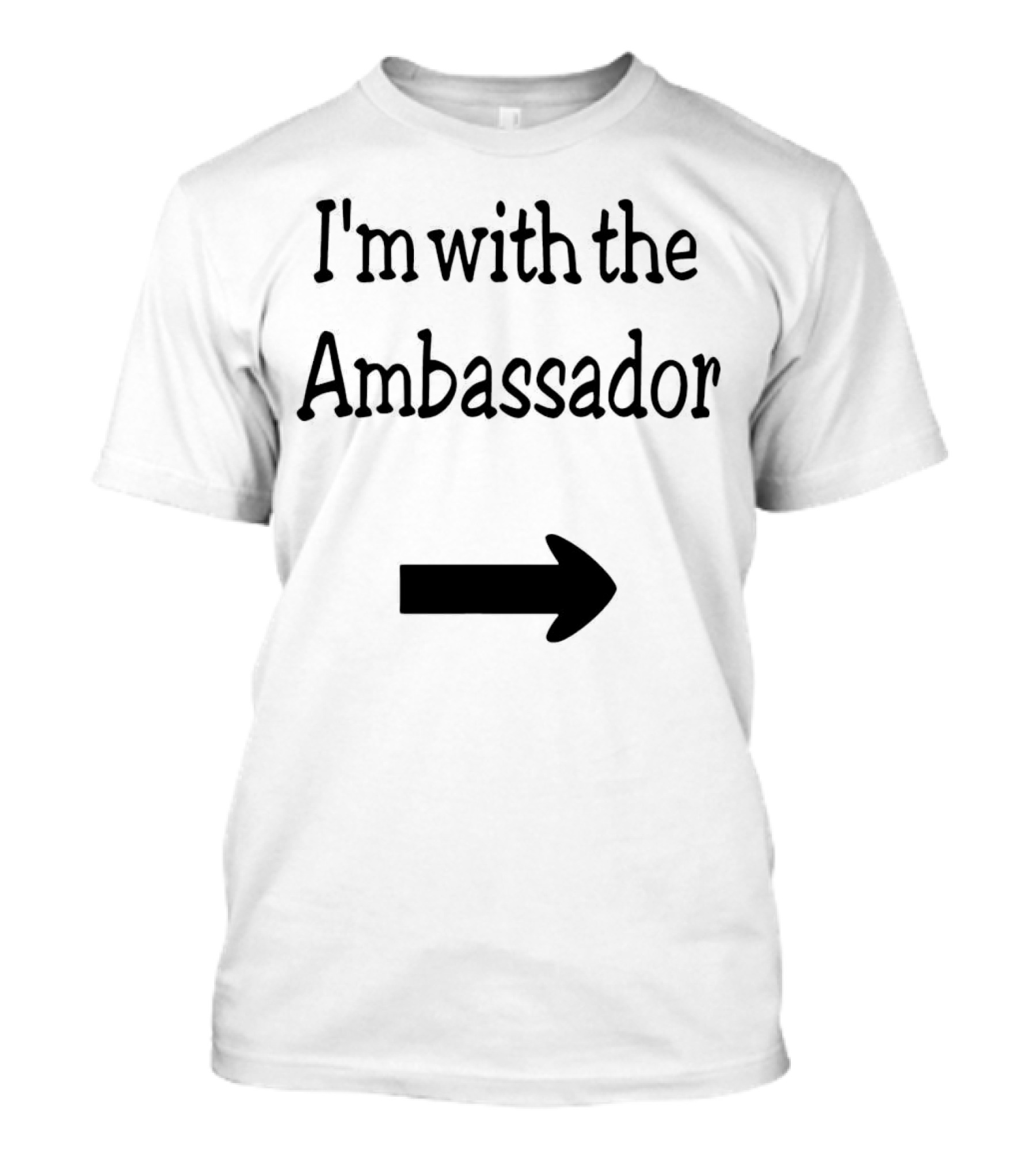Callista Gingrich I'm With The Ambassador Arrow T-Shirt
