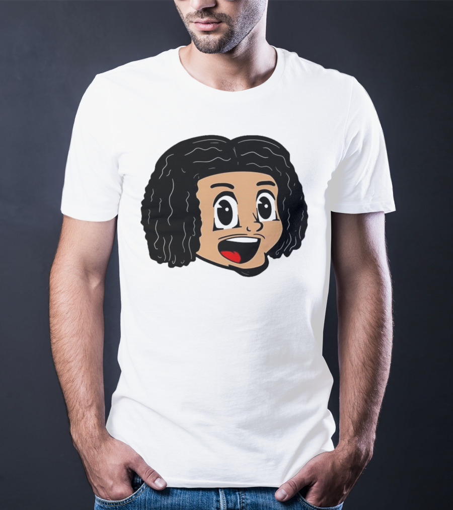 Cookiee Wright Cartoon Face Expression T-Shirt