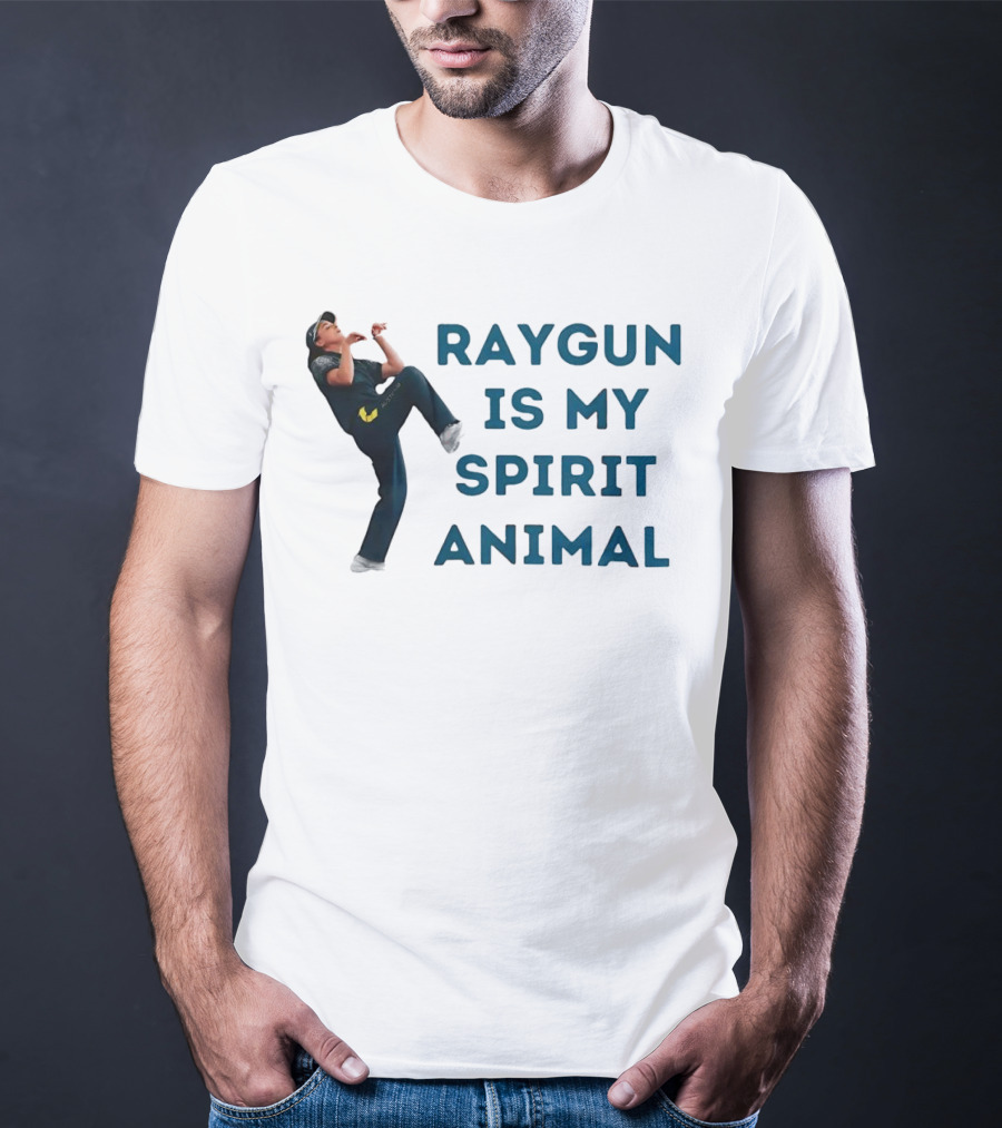 Raygun Is My Spirit Animal Breakdancing T-Shirt