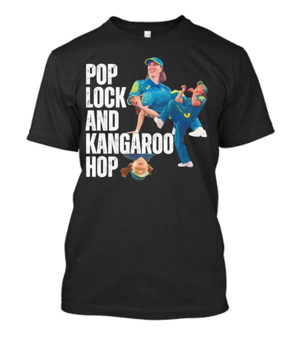 Pop Lock And Kangaroo Hop Raygun Rachael Olympics T-Shirt