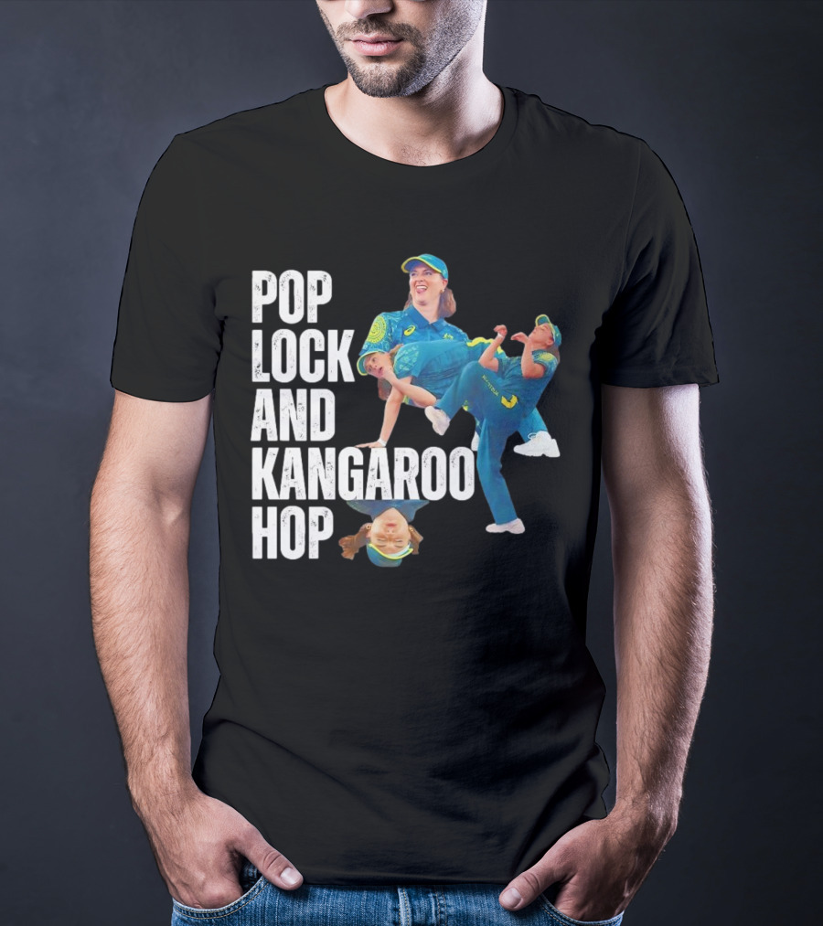 Pop Lock And Kangaroo Hop Raygun Rachael Olympics T-Shirt