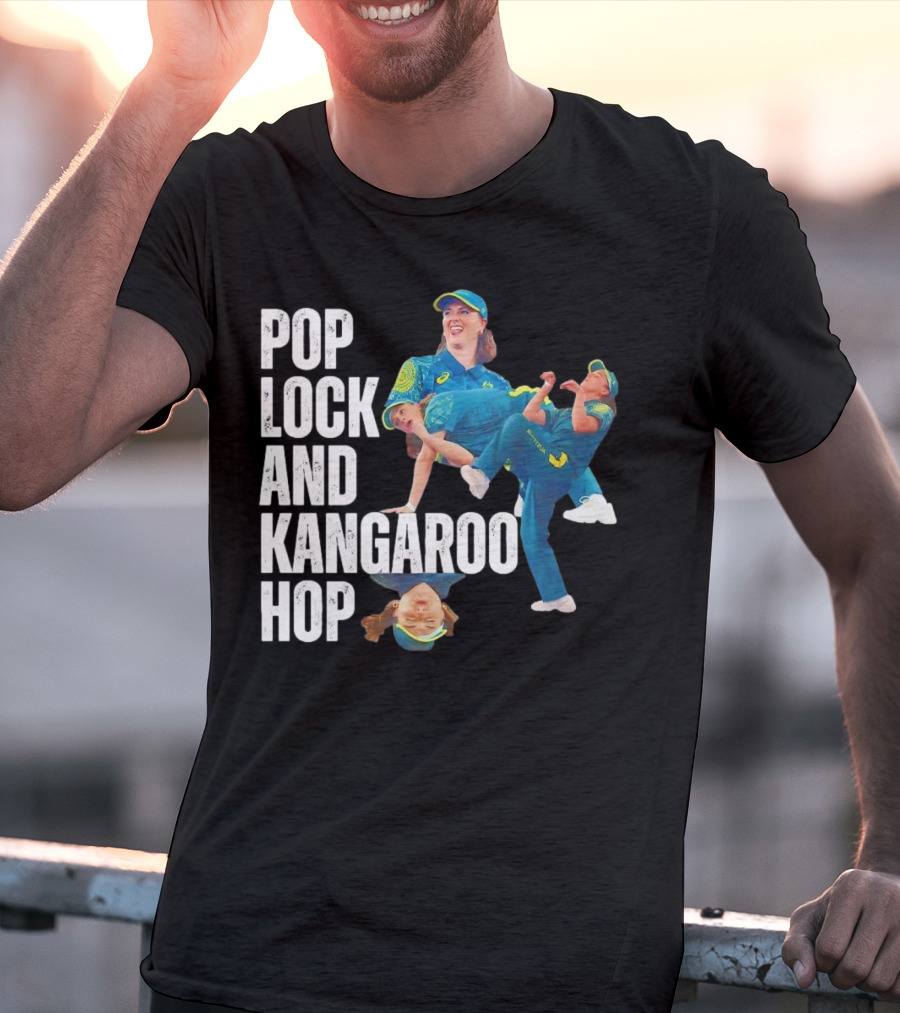 Pop Lock And Kangaroo Hop Raygun Rachael Olympics T-Shirt
