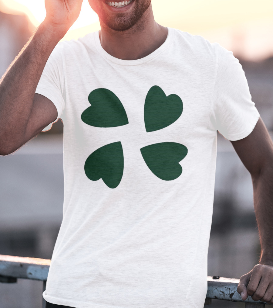 4chan Clover Heart T-Shirt