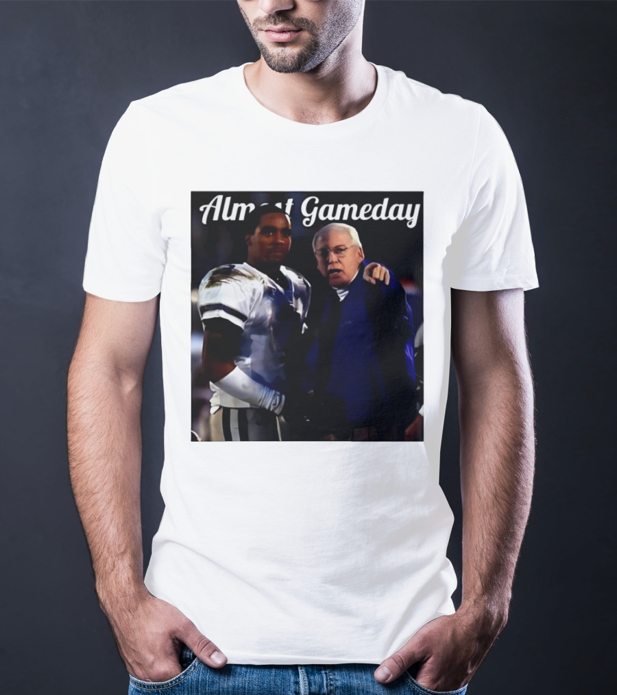 Almost Gameday Bill Snyder Coach K-State Wildcats Player Interaction T-Shirt