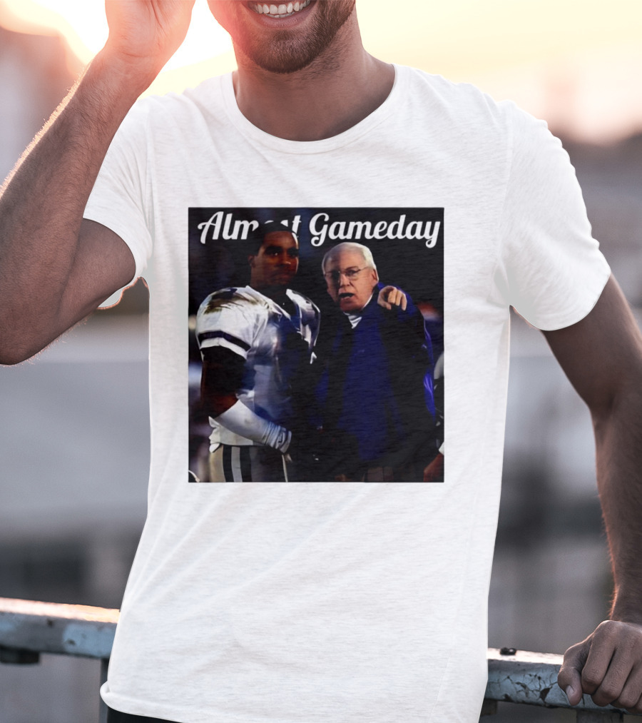 Almost Gameday Bill Snyder Coach K-State Wildcats Player Interaction T-Shirt