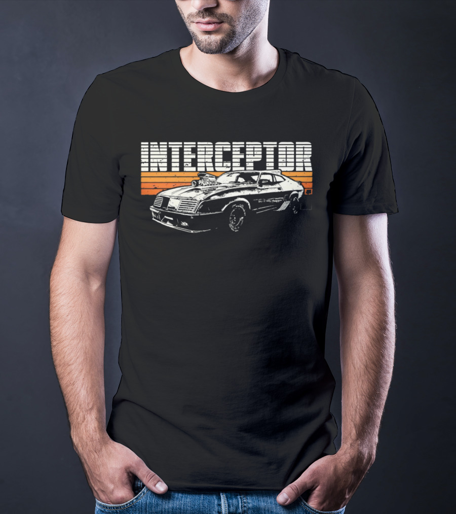 Interceptor Mad Max Vintage Car T-Shirt