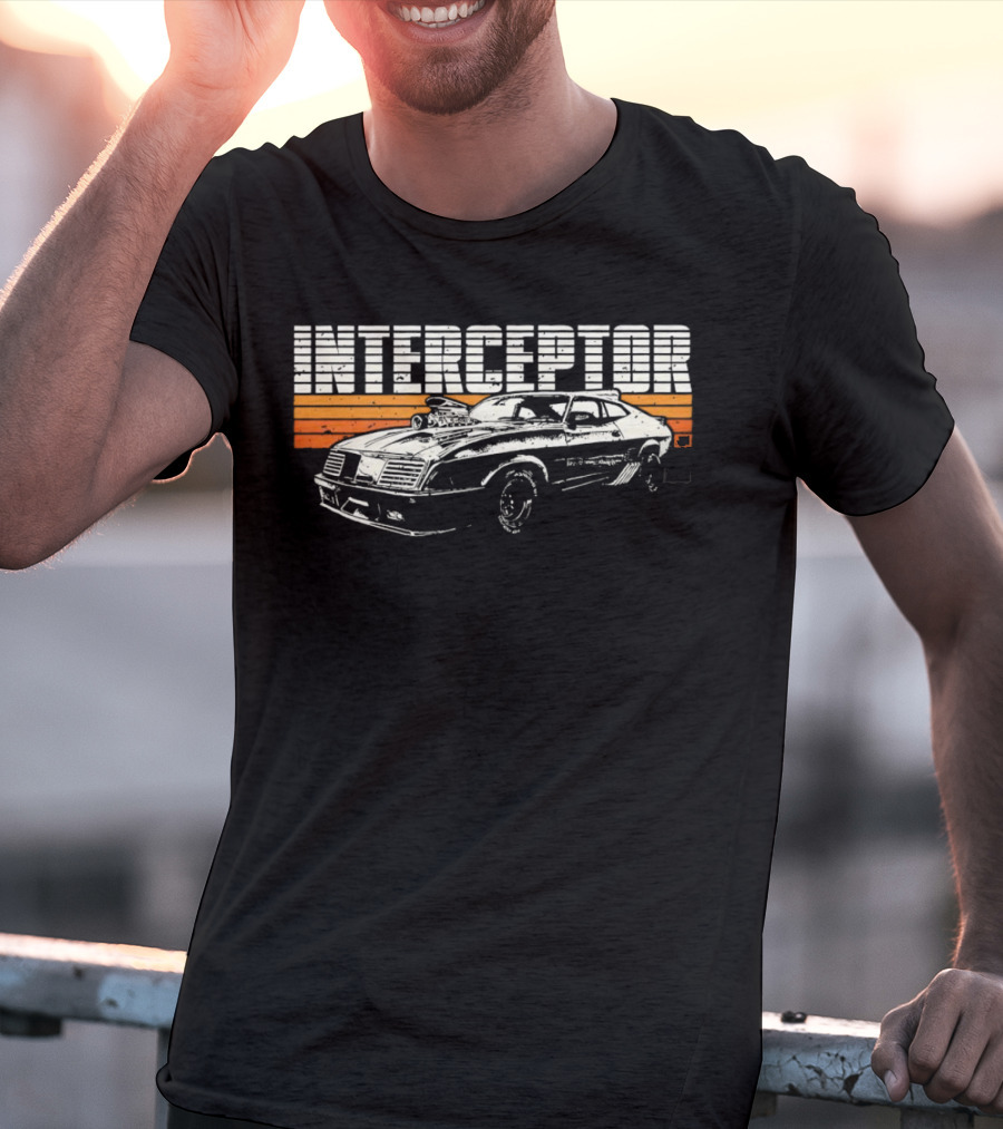 Interceptor Mad Max Vintage Car T-Shirt
