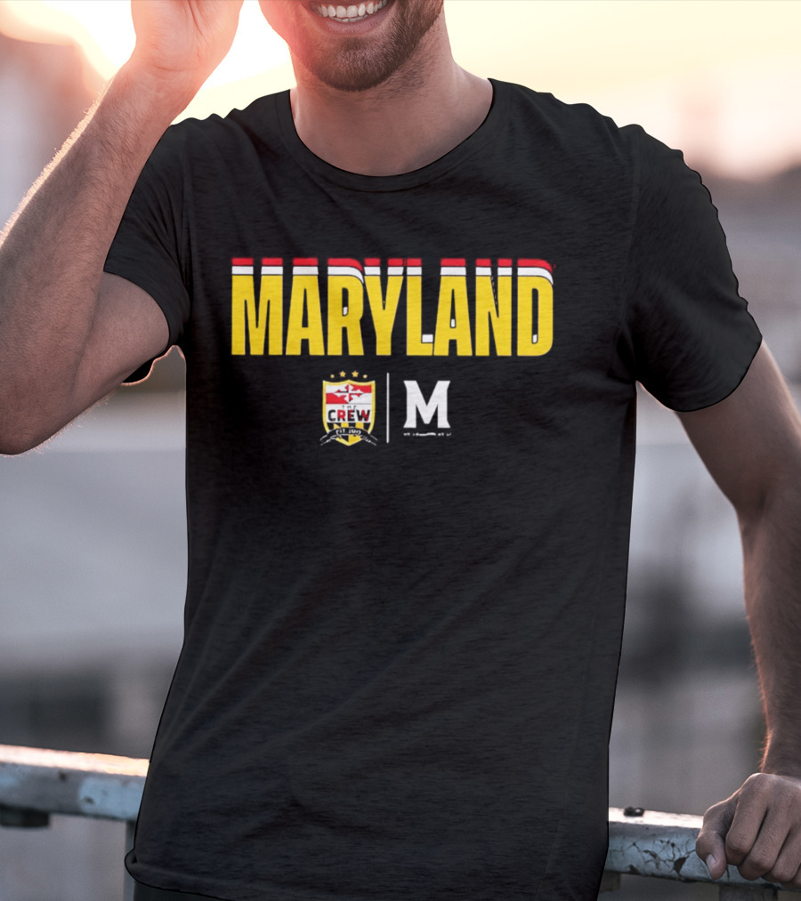 Maryland Soccer Crew Logo T-Shirt