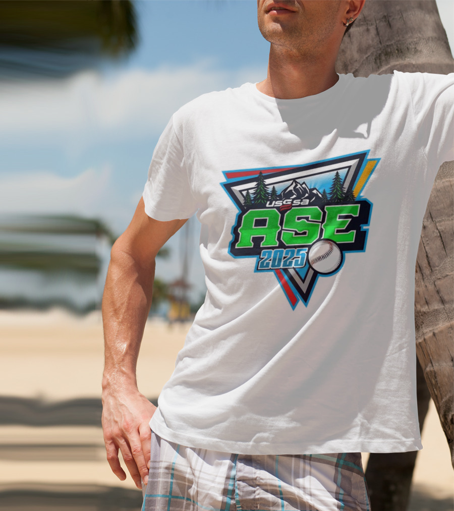 USSSA Arkansas ASE 2025 Baseball Mountains T-Shirt