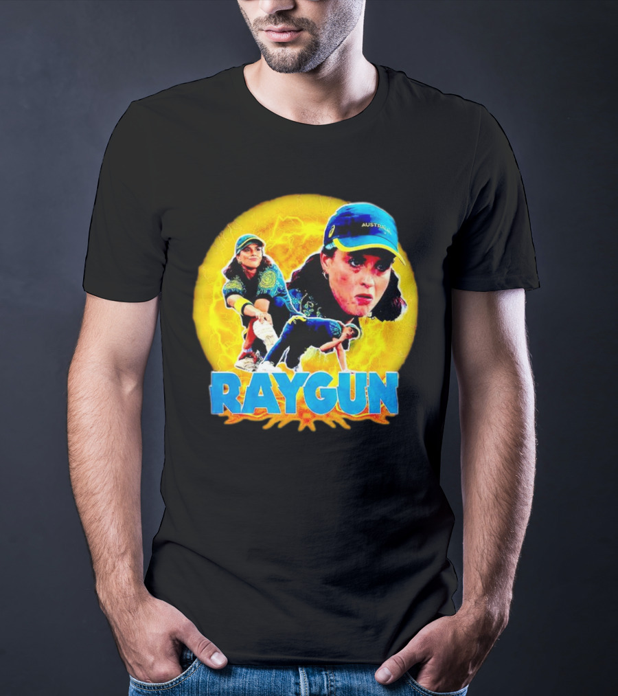 Raygun Rachael Gunn Australia Lightning Burst T-Shirt