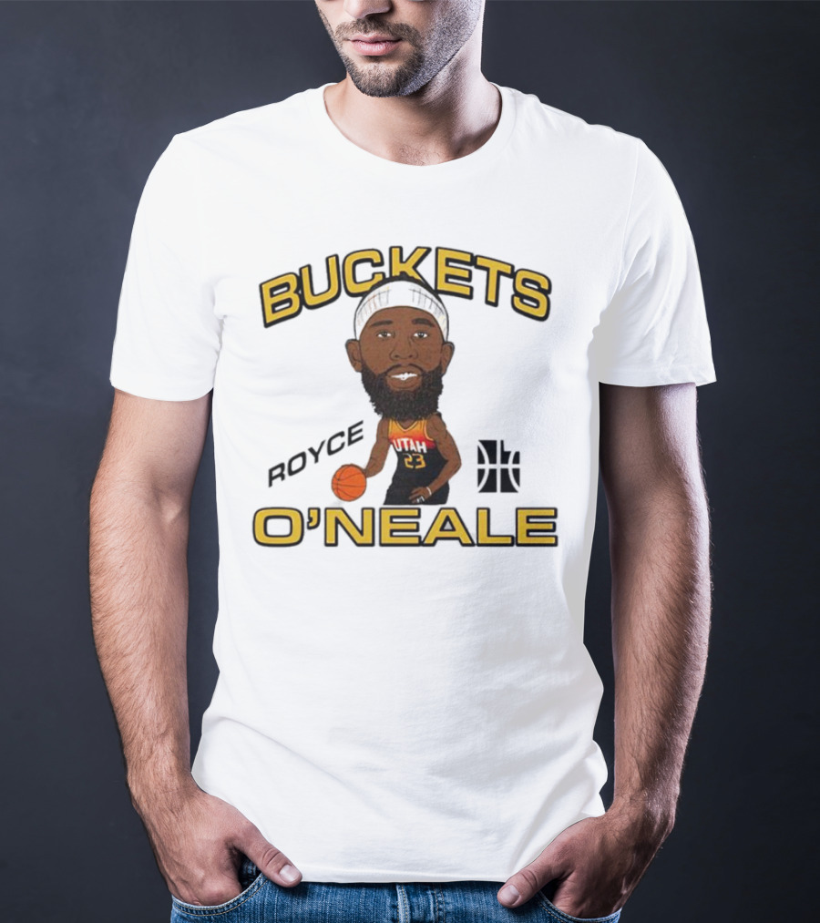 Buckets O'Neale Royce Utah T-Shirt
