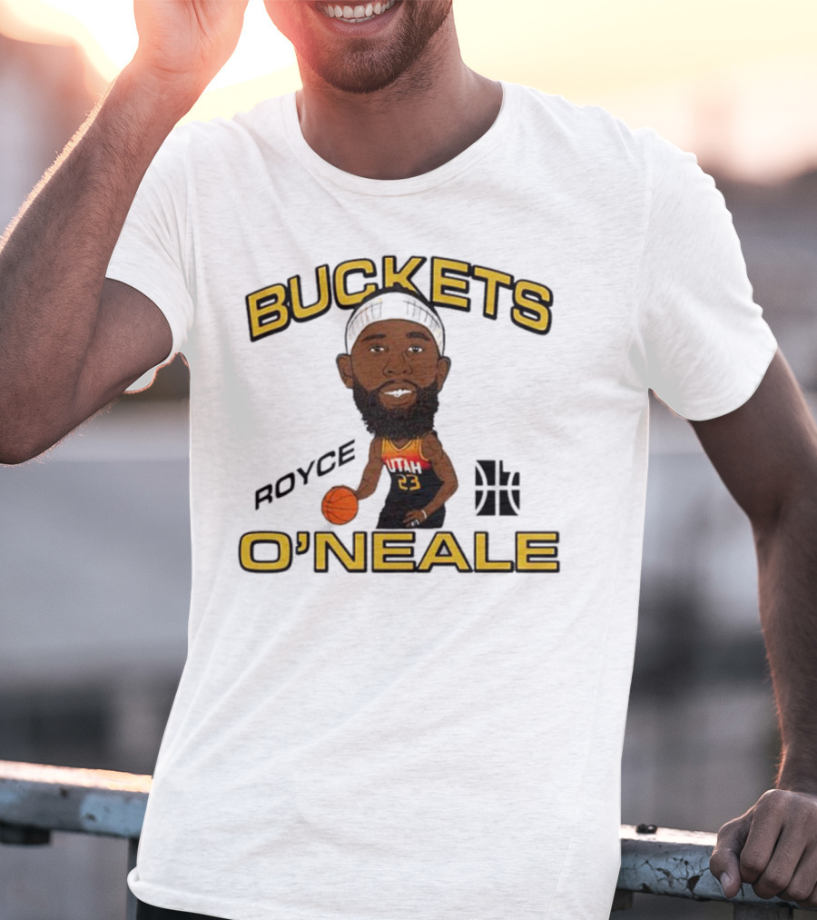 Buckets O'Neale Royce Utah T-Shirt