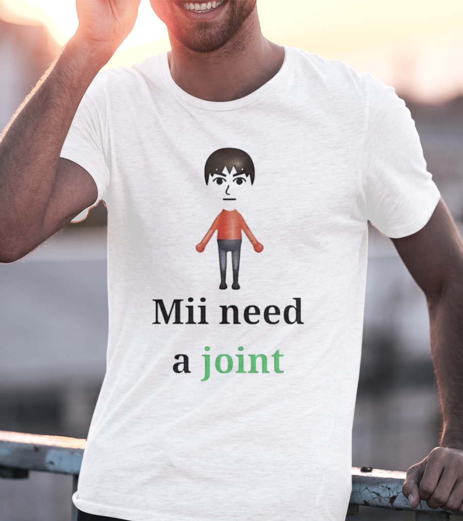 Mii Need A Joint Nintendo T-Shirt
